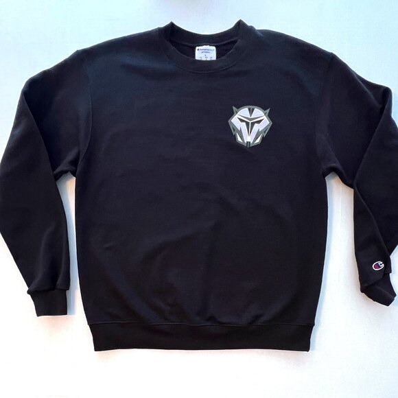 Star Wars Champion Crew Sweatshirt Commander Wolffe, The Wolf Pack, Sz. Large EC - Picture 2 of 14